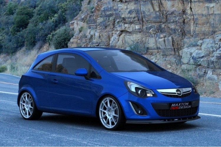 ΜΠΡΟΣΤΙΝΟ SPLITTER OPEL CORSA D (FACELIFT)