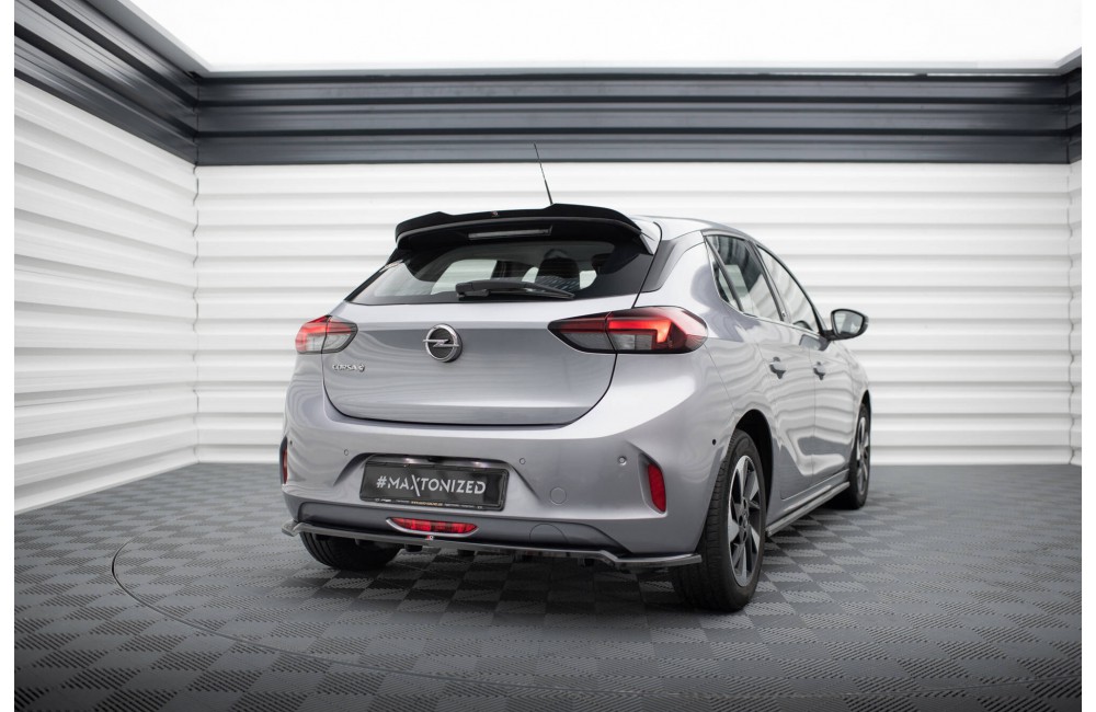 Rear Splitter (with vertical bars) Opel Corsa - e F ( Mk6)