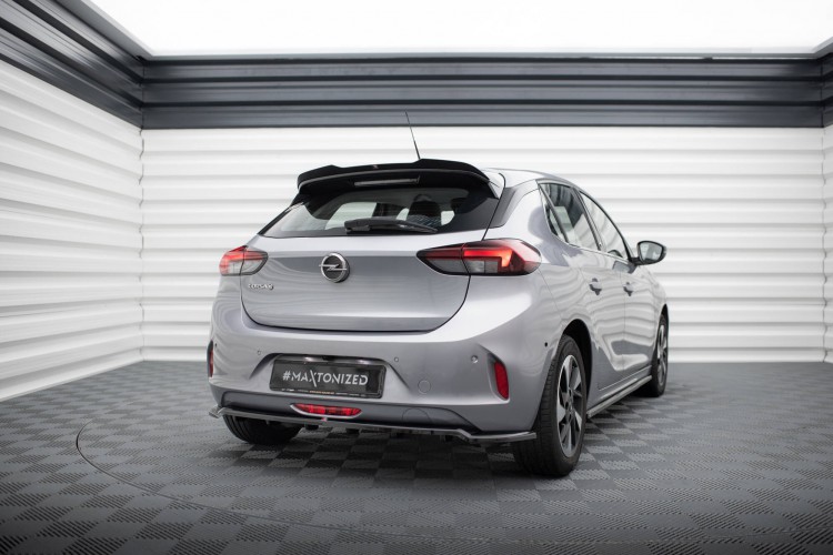 Πίσω splitter (με κατακόρυφες ράβδους) Opel Corsa - e F (Mk6)