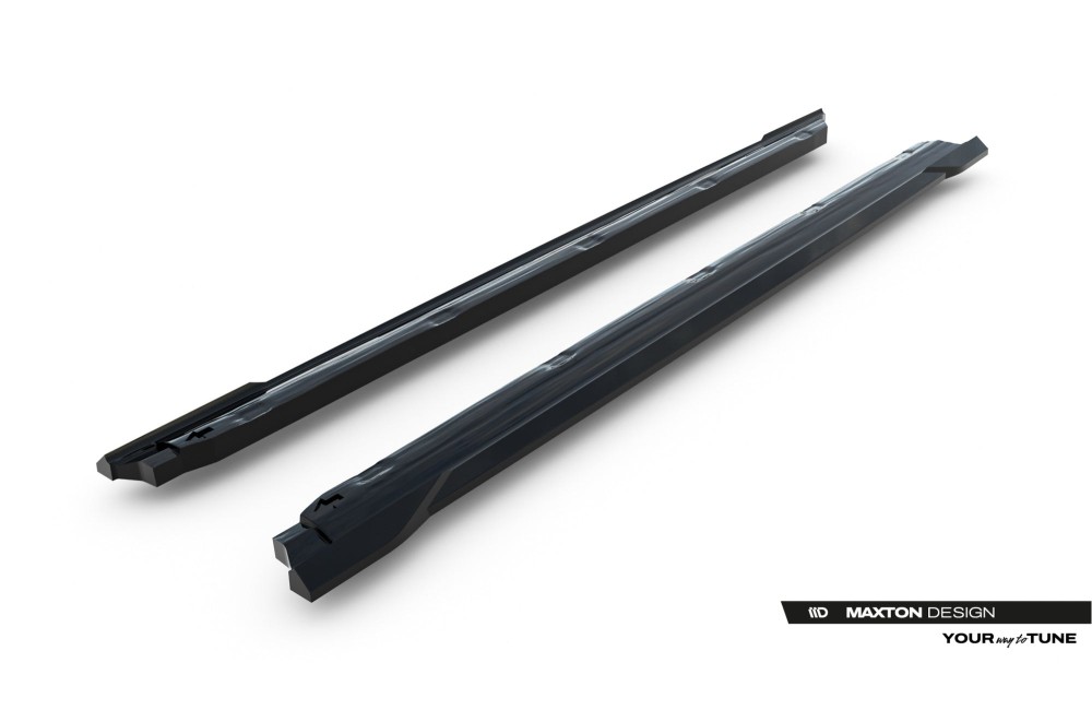 Side Skirts Diffusers Opel Corsa F Facelift (Mk6 Facelift)