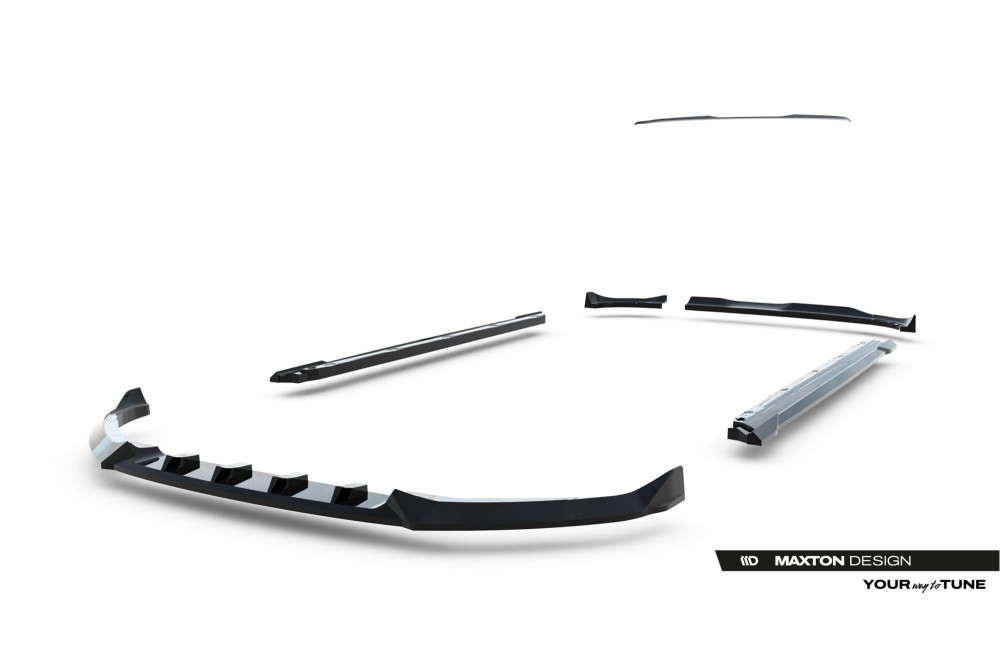 Set of Splitters Opel Corsa F Facelift (Mk6 Facelift)