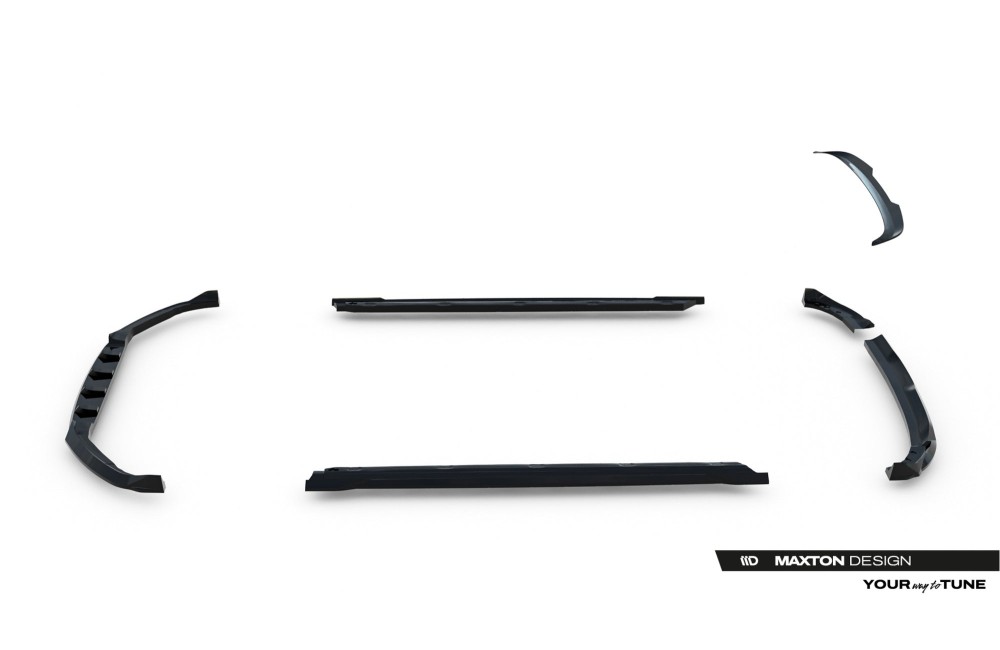 Set of Splitters Opel Corsa F Facelift (Mk6 Facelift)