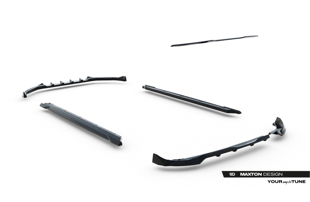 Set of Splitters Opel Corsa F Facelift (Mk6 Facelift)