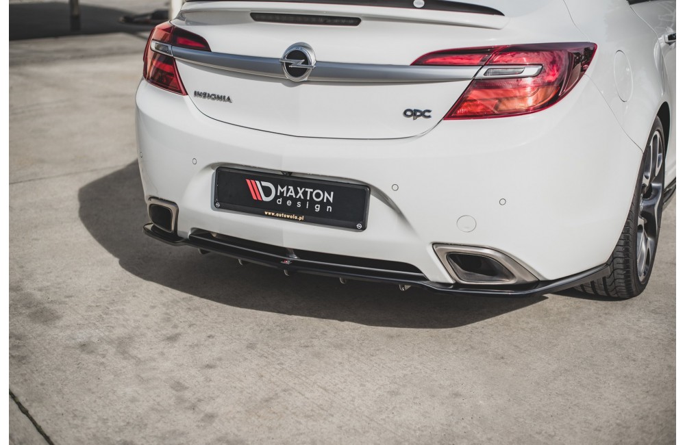 Rear Splitter (with vertical bars) Opel Insignia Mk. 1 OPC Facelift