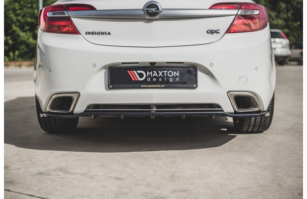 Rear Splitter (with vertical bars) Opel Insignia Mk. 1 OPC Facelift