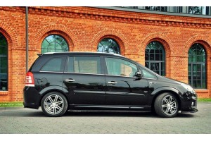 SIDE SKIRTS DIFFUSERS OPEL ZAFIRA B OPC