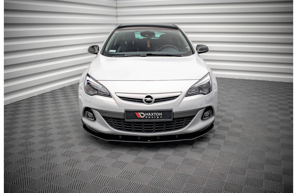 Street Pro Front Splitter Opel Astra GTC OPC-Line J - Black