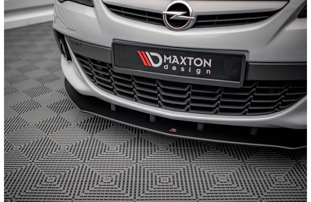 Street Pro Front Splitter Opel Astra GTC OPC-Line J - Black