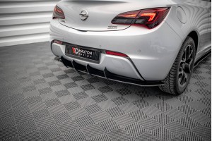 Street Pro Rear Diffuser Opel Astra GTC OPC-Line J - Black