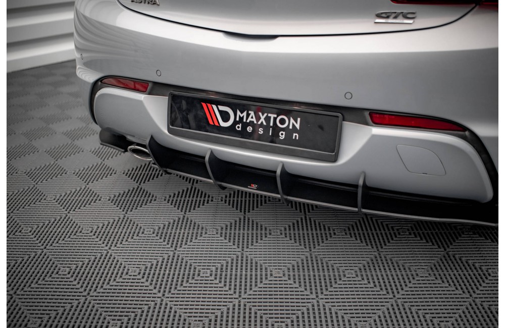 Street Pro Rear Diffuser Opel Astra GTC OPC-Line J - Black