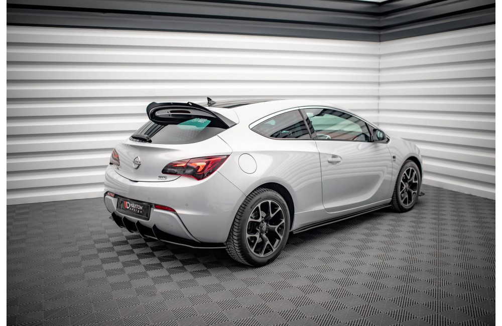 Street Pro Rear Diffuser Opel Astra GTC OPC-Line J - Black