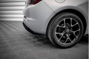 Street Pro Rear Valance + Flaps Opel Astra GTC OPC-Line J - Black + Gloss Flaps Street Pro Rear Valance + Flaps Opel Astra GTC OPC-Line J - Black + Gloss Flaps