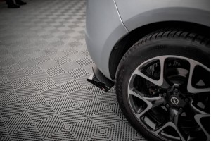 Street Pro Rear Valance + Flaps Opel Astra GTC OPC-Line J - Black + Gloss Flaps Street Pro Rear Valance + Flaps Opel Astra GTC OPC-Line J - Black + Gloss Flaps