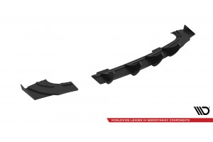 Street Pro Rear Valance + Flaps Opel Astra GTC OPC-Line J - Black + Gloss Flaps Street Pro Rear Valance + Flaps Opel Astra GTC OPC-Line J - Black + Gloss Flaps