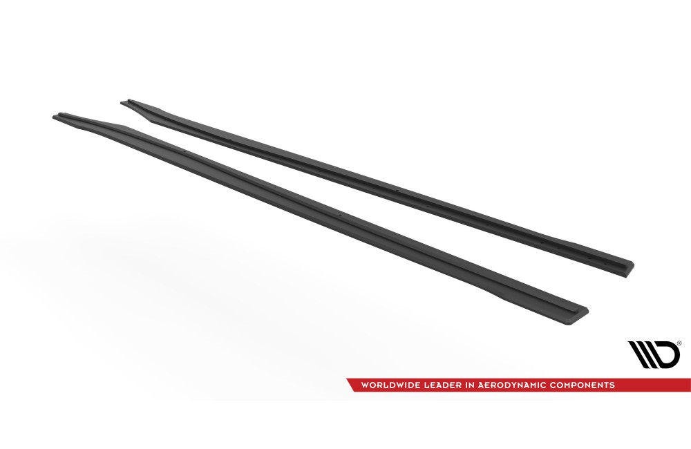 Street Pro Side Skirts Diffusers Opel Astra GTC OPC-Line J - Black