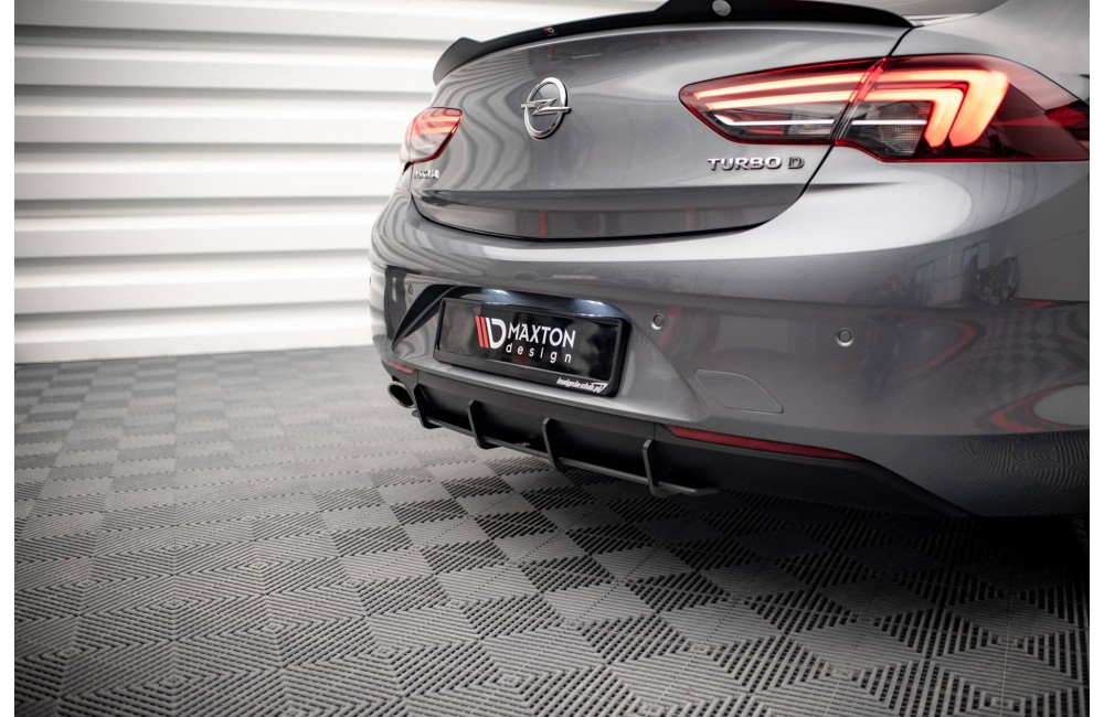 Street Pro Rear Diffuser Opel Insignia Mk2 - Black