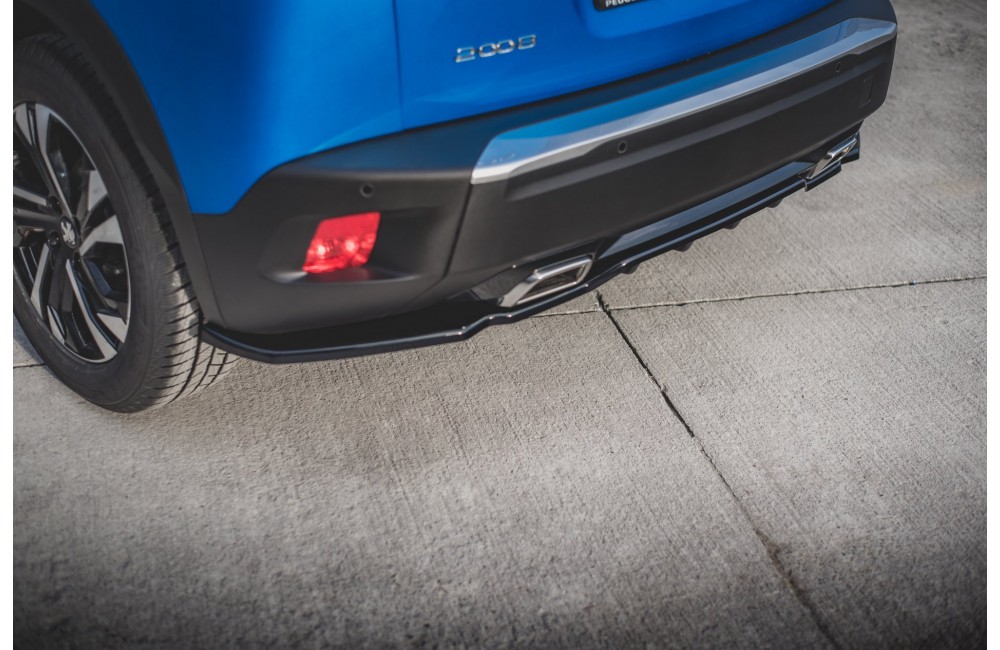 Rear Splitter (with vertical bars) Peugeot 2008 Mk2