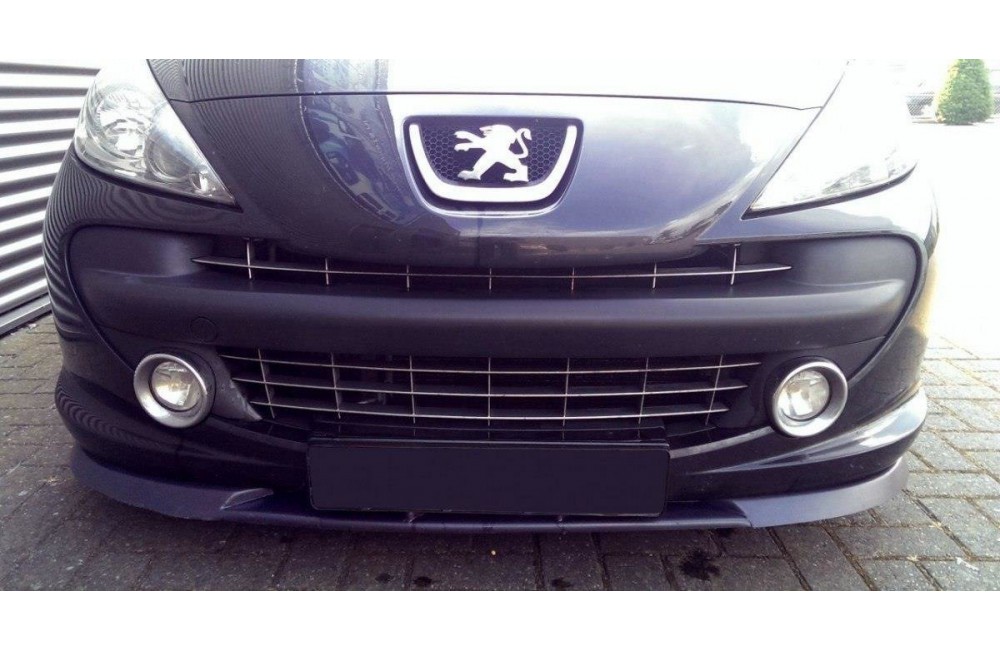 FRONT SPLITTER PEUGEOT 207 PREFACE MODEL