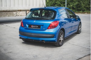 Rear Side Splitters Peugeot 207 Sport