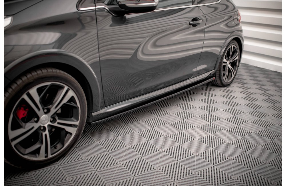 Side Skirts Diffusers Peugeot 208 GTi Mk1