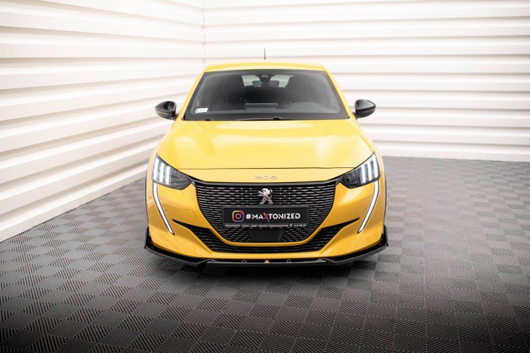 Μπροστινός Splitter V.1 + Flaps Peugeot 208 GT Mk2