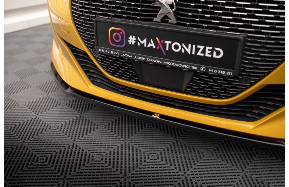 Front Splitter V.2 Peugeot 208 GT Mk2