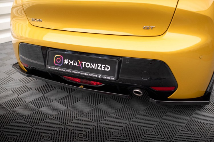 Πίσω Πλευρικοί Splitters Peugeot 208 GT Mk2