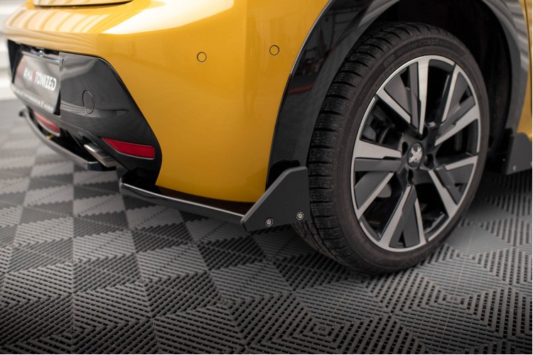 Πίσω Πλευρικοί Splitters V.1 + Flaps Peugeot 208 GT Mk2