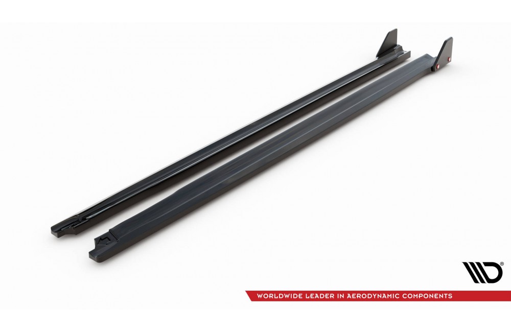 Side Skirts Diffusers + Flaps Peugeot 208 GT Mk2