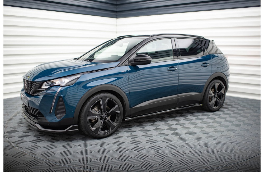 Side Skirts Diffusers Peugeot 3008 GT-Line Mk2 Facelift