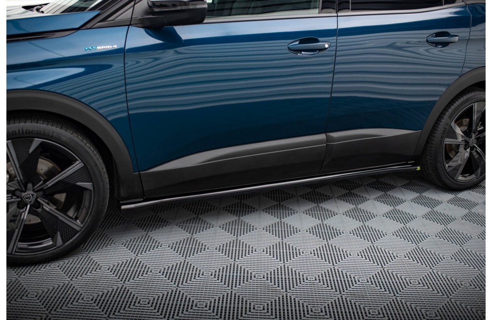 Side Skirts Diffusers Peugeot 3008 GT-Line Mk2 Facelift