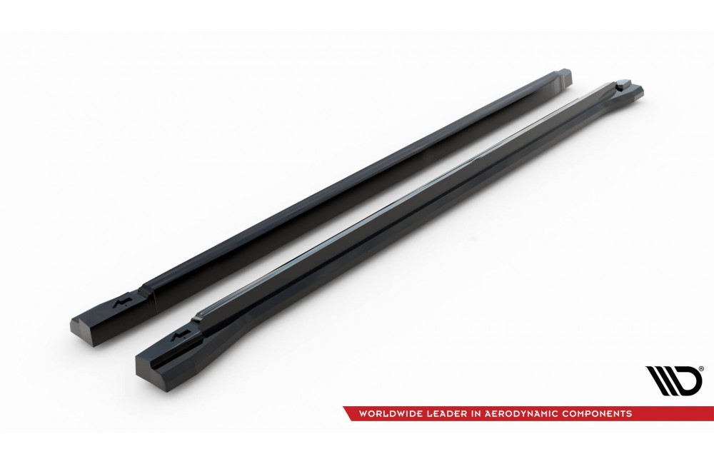 Set of Splitters Peugeot 3008 GT-Line Mk2 Facelift