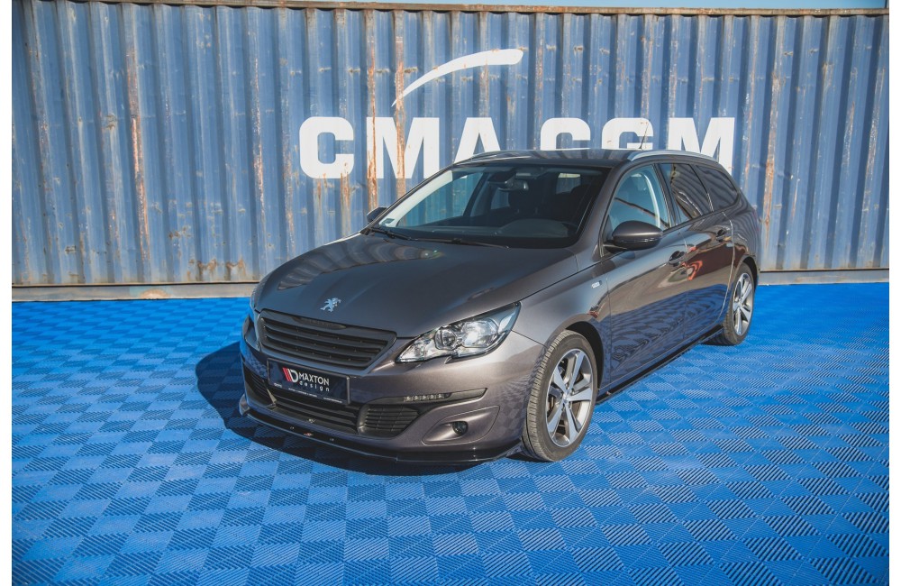 Front Splitter V.2 Peugeot 308 Mk2