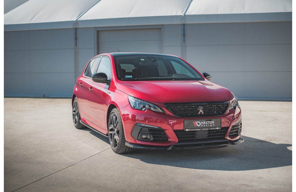 Front Splitter V.1 Peugeot 308 GT Mk2 Facelift