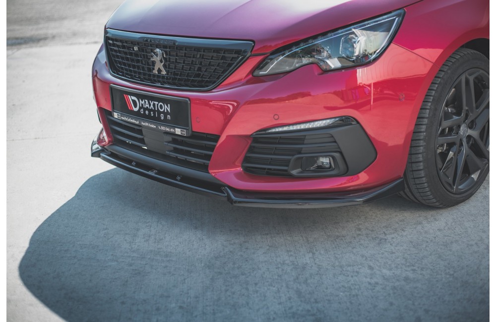 Front Splitter V.1 Peugeot 308 GT Mk2 Facelift