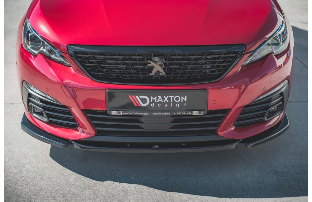 Front Splitter V.2 Peugeot 308 GT Mk2 Facelift