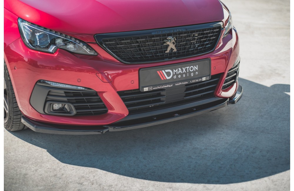 Front Splitter V.2 Peugeot 308 GT Mk2 Facelift