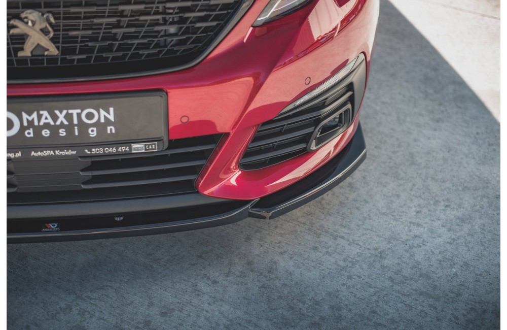 Front Splitter V.2 Peugeot 308 GT Mk2 Facelift