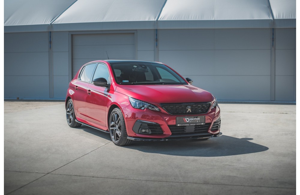 Front Splitter V.2 Peugeot 308 GT Mk2 Facelift