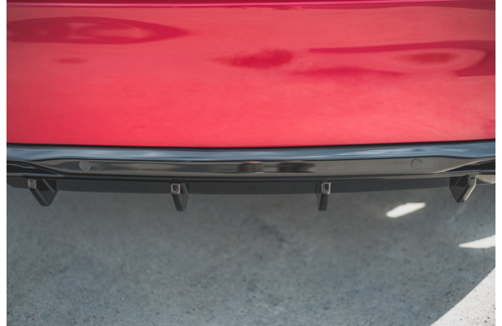 Rear Valance + Exhaust Ends Imitation Peugeot 308 GT Mk2 Facelift