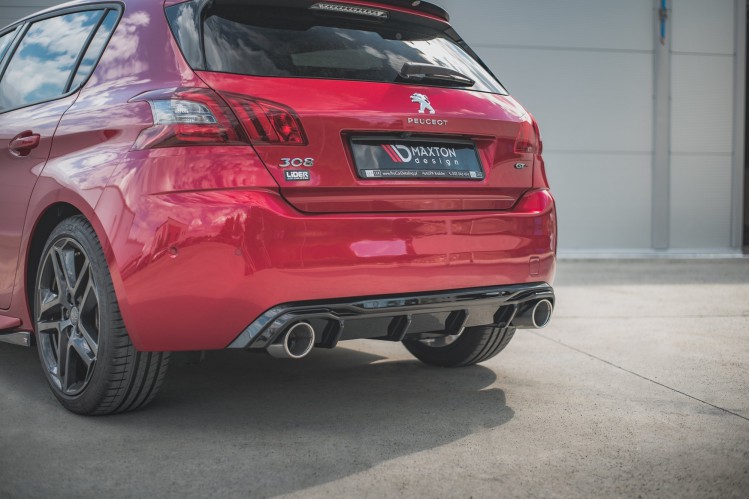 Πίσω Βαθμίδα + Μίμηση Εξάτμισης Peugeot 308 GT Mk2 Facelift