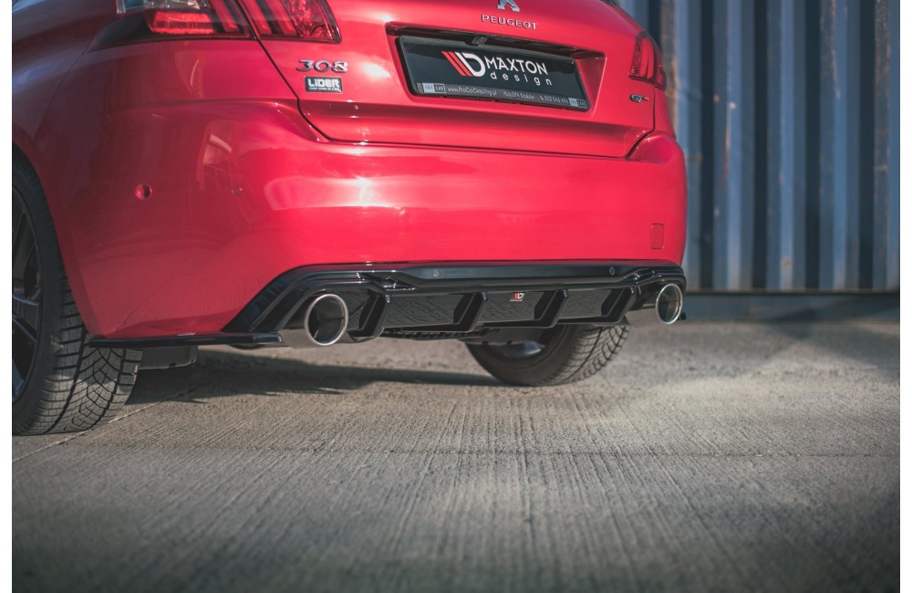 Rear Side Splitters Peugeot 308 GT Mk2 Facelift