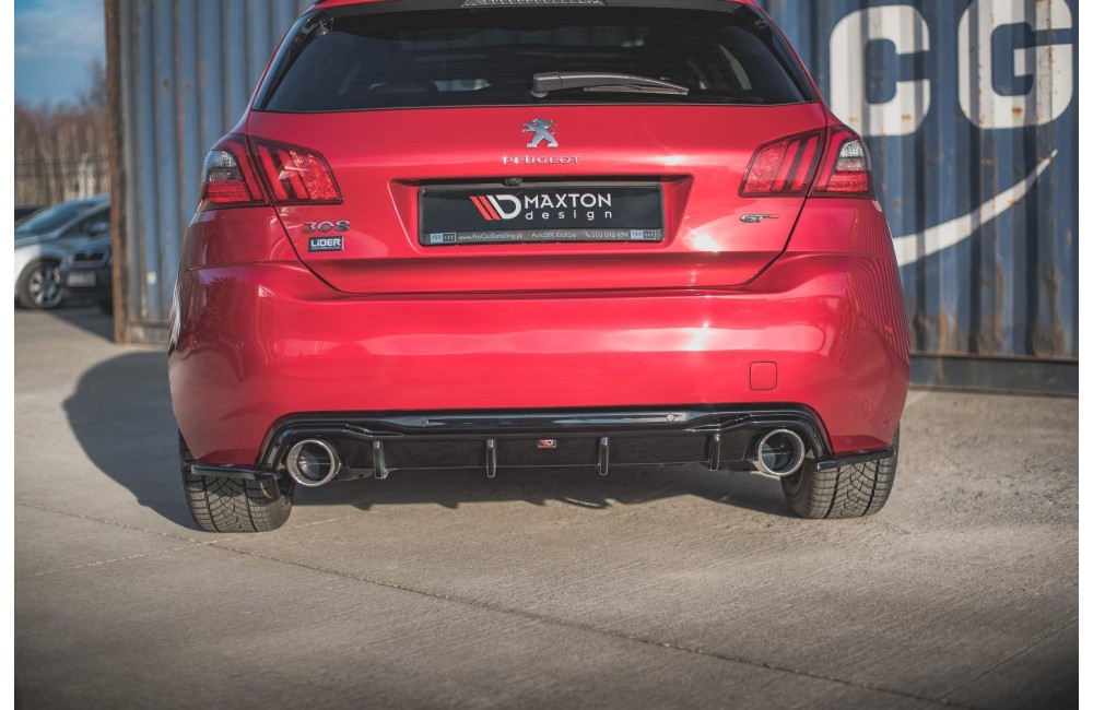 Rear Side Splitters Peugeot 308 GT Mk2 Facelift