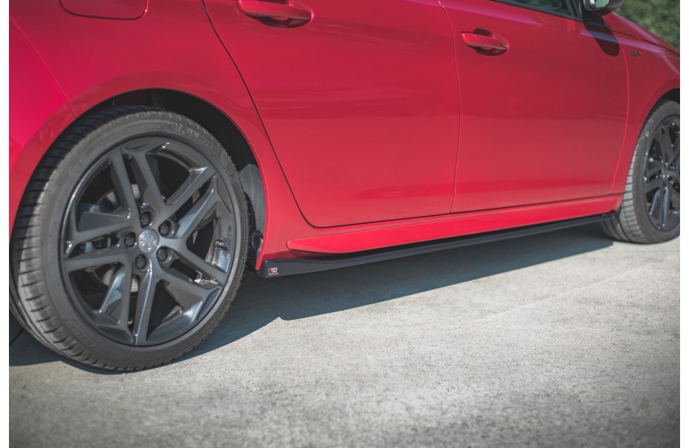 Side Skirts Diffusers Peugeot 308 GT Mk2 Facelift