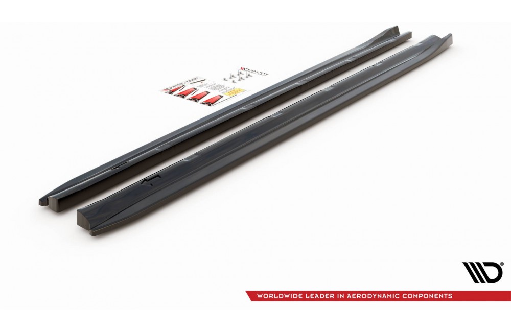 Side Skirts Diffusers Peugeot 308 GT Mk2 Facelift