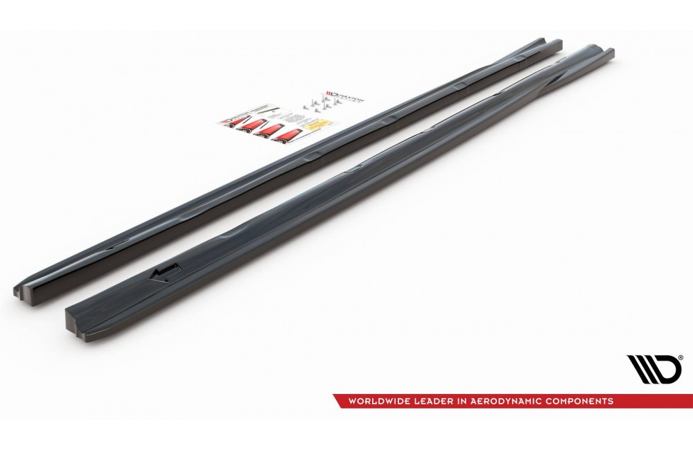 Side Skirts Diffusers Peugeot 308 SW Mk2