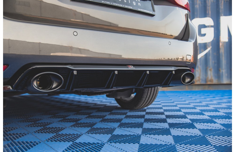 Rear Valance + Exhaust Ends Imitation Peugeot 308 SW Mk2