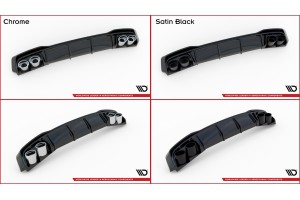 Rear Valance + Exhaust Ends Imitation Peugeot 308 SW Mk2