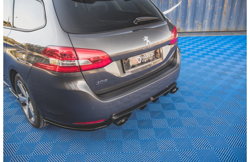Rear Side Splitters V.2 Peugeot 308 SW Mk2
