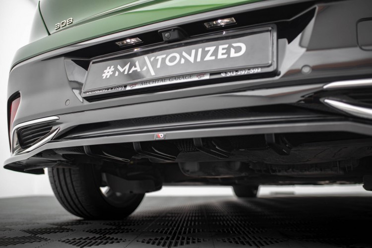 Πίσω Splitter (με κατακόρυφες ράβδους) Peugeot 308 GT Hatchback Mk3